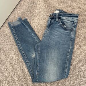 KanCan Women's Skinny Jeans in Blue